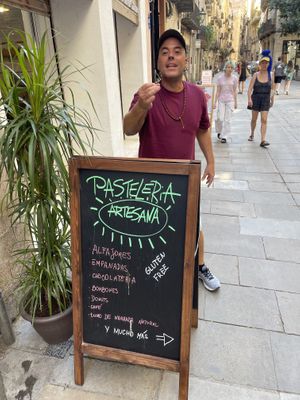   at Hanai Vegana in Barcelona