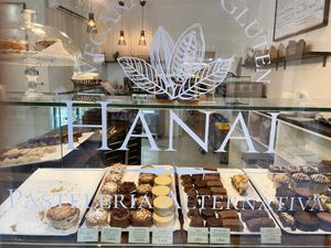 Escaparate  at Hanai Vegana in Barcelona