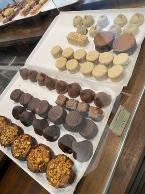 Cakes  at Hanai Vegana in Barcelona