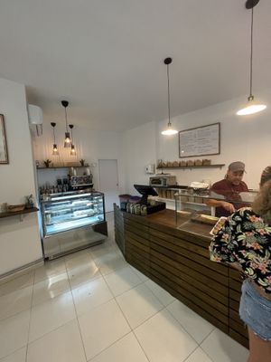 Inside  at Hanai Vegana in Barcelona