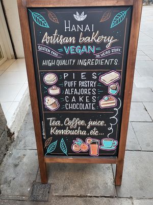  at Hanai Vegana in Barcelona