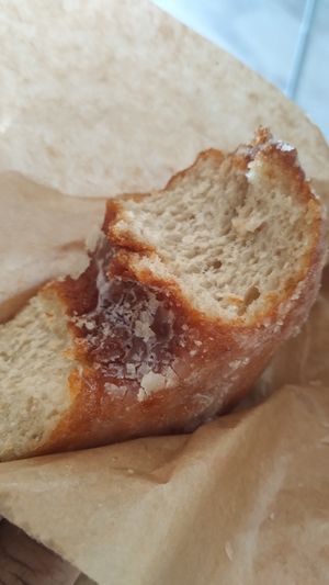 Donut at Hanai Vegana in Barcelona