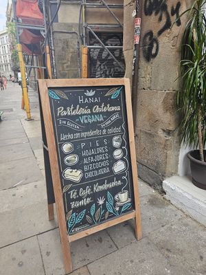  at Hanai Vegana in Barcelona