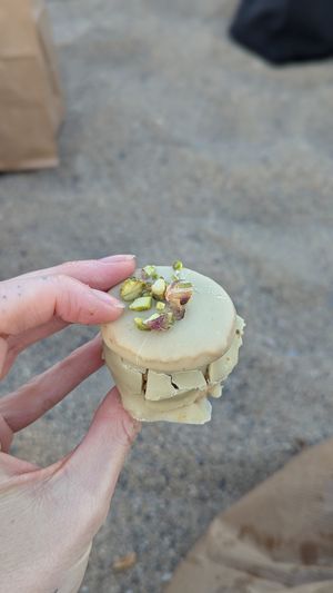 Mini pistachio at Hanai Vegana in Barcelona
