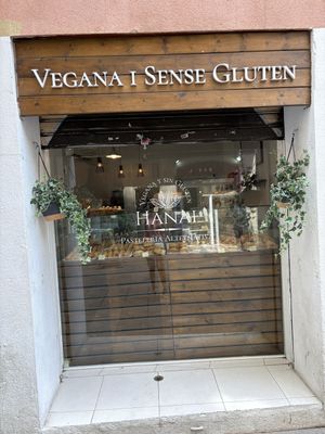   at Hanai Vegana in Barcelona