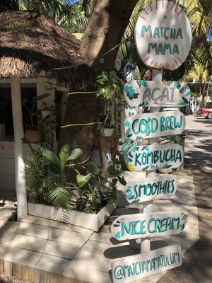 too cute at Matcha Mama - Zona Hotelera in Tulum