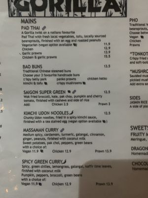 Mains  at Gorilla in Lagos