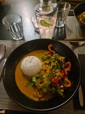 Massaman with tofu added at Gorilla in Lagos