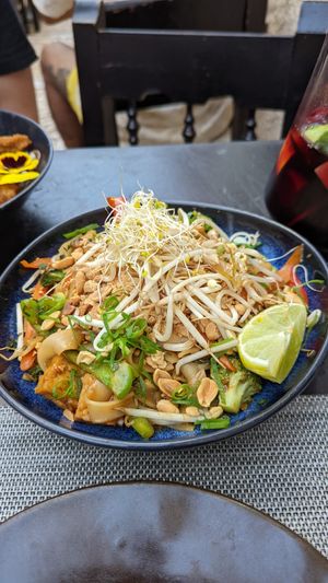 Pad thai at Gorilla in Lagos