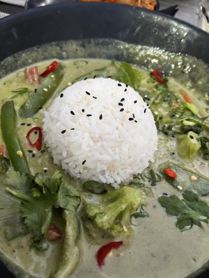 Green Curry  at Gorilla in Lagos
