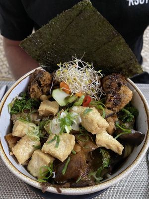 Mushroom ramen   at Gorilla in Lagos