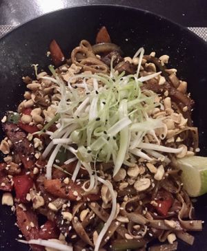 Vegan Pad Thai  at Gorilla in Lagos