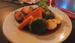 Vegan Sunday roast at Bear and Billet in Chester