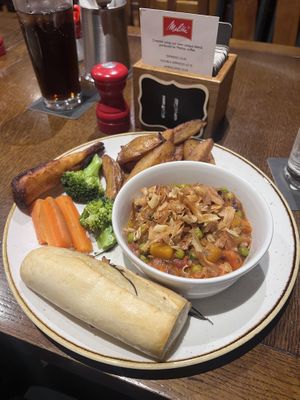 Vegetable shepherds pie. 🤤  at Bear and Billet in Chester