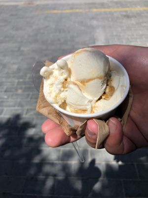Super ice cream  at Crumb in Crete
