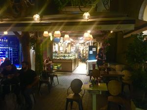 Front view  at Crumb in Crete