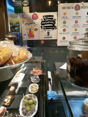 Vegan sweets at Crumb in Crete