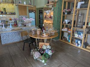 interior at Crumb in Crete