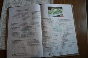 Menu at Big Buddah in Raunheim