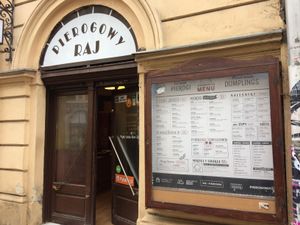 Z zewnątrz  at Pierogowy Raj in Krakow