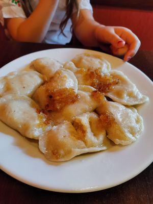 Vegan Pierogi at Pierogowy Raj in Krakow