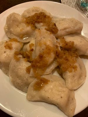 Vegan Pierogi at Pierogowy Raj in Krakow