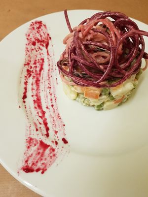 Ensaladilla rusa at TxuKrut Bar in Bilbao