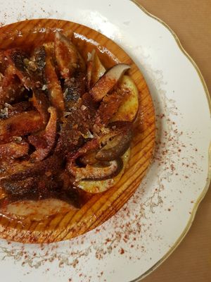 Shitake a feira at TxuKrut Bar in Bilbao