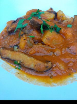 Marmitako at TxuKrut Bar in Bilbao