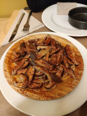 No pulpo a la feira at TxuKrut Bar in Bilbao