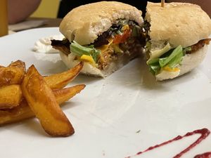 Pulled pork de jackfruit  at TxuKrut Bar in Bilbao