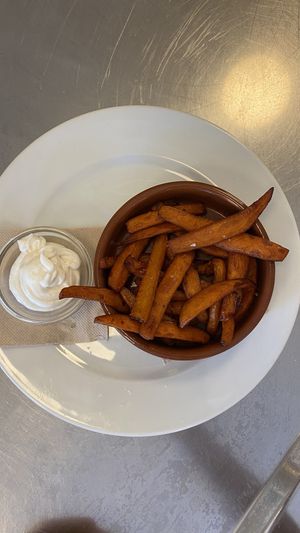 Batata con alioli    at TxuKrut Bar in Bilbao