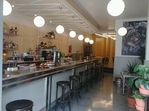 dentro del bar / inside at TxuKrut Bar in Bilbao