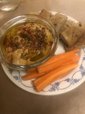 Hummus  at TxuKrut Bar in Bilbao