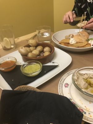 Great new potatoes! at TxuKrut Bar in Bilbao