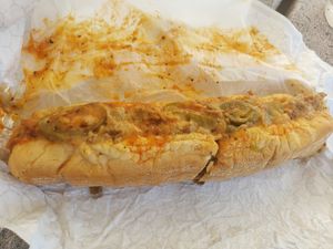 The Philly still has my mouth watering at Dina's Vegan Deli & Desserts in West Palm Beach