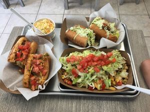 . at Dina's Vegan Deli & Desserts in West Palm Beach