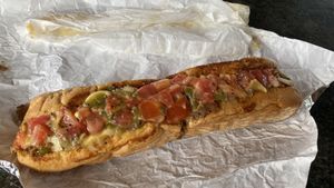 Smokin joe at Dina's Vegan Deli & Desserts in West Palm Beach