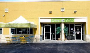 FRONT OF DINA'S at Dina's Vegan Deli & Desserts in West Palm Beach