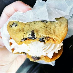 FROZEN COOKIE CREAMS at Dina's Vegan Deli & Desserts in West Palm Beach