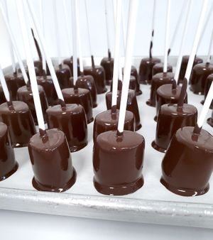 DARK CHOCOLATE MARSHMALLOWS at Dina's Vegan Deli & Desserts in West Palm Beach