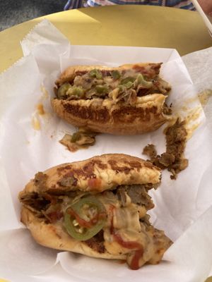 Philly cheesesteak   at Dina's Vegan Deli & Desserts in West Palm Beach