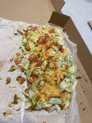 Had to eat half before I remembered to take a photo   at Dina's Vegan Deli & Desserts in West Palm Beach