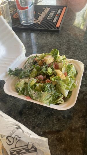 Kale Caesar  at Dina's Vegan Deli & Desserts in West Palm Beach