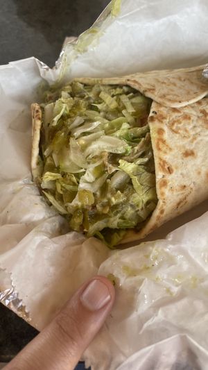 Boardwalk gyro  at Dina's Vegan Deli & Desserts in West Palm Beach