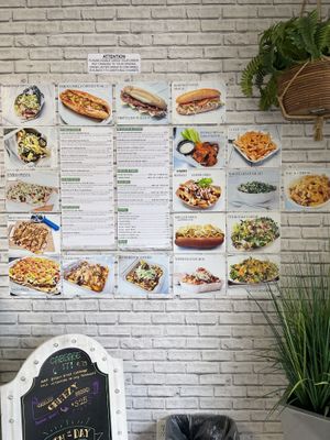 Menu  at Dina's Vegan Deli & Desserts in West Palm Beach