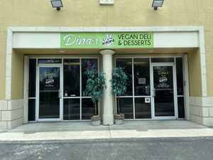 Front!  at Dina's Vegan Deli & Desserts in West Palm Beach