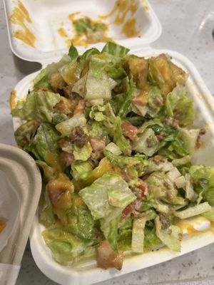 Taco salad   at Dina's Vegan Deli & Desserts in West Palm Beach