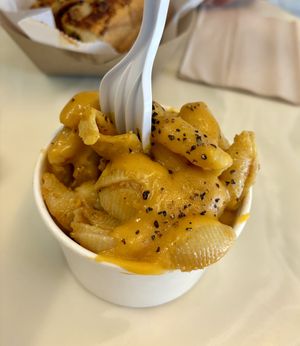 Mac and chees  at Dina's Vegan Deli & Desserts in West Palm Beach