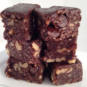 Gourmet Healthy Fudge!  Rich, Chocolately, Chunky Textures with just the right amount of sweetness.  Made from whole Walnuts giving each bite tons of nutrients. Bye Bye Cravings... Hello Happy Buds.

Ingredients: organic walnuts, organic medjool dates, organic chocolate chips, organic raw blue agave, organic cacao, pink himalayan salt  at Dina's Vegan Deli & Desserts in West Palm Beach